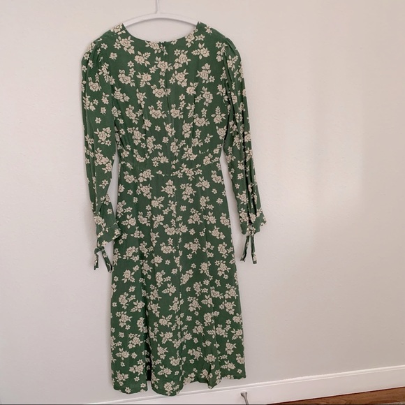 Anthropologie Saiorse Floral Midi Dress, UK4/US0 - Picture 4 of 5